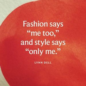 Fashion says
